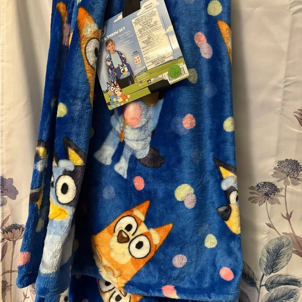 Northwest Kids Pajama Set - Blue and Orange